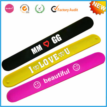 Multicolor Slap Silicone Bracelet, Slap Silicone Bracelet (A2)