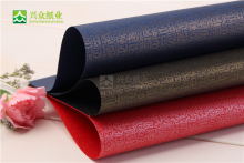 Gorgeous Embossing 350gsm Pearl Paper for Shipping Bag