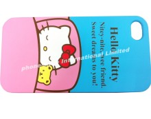 Lovely designed hello kitty phone cases, green product case for iphone