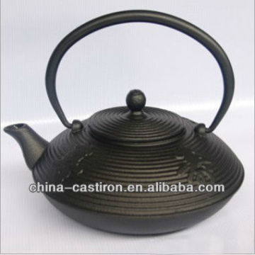 antique cast iron teapot