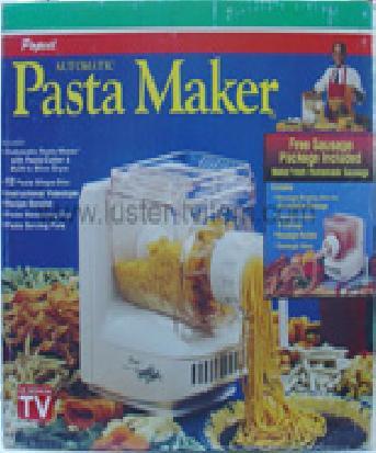 Ronco Popeil Pasta Maker