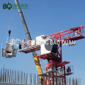 8t topless crane flat top tower crane