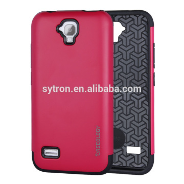 China Popular Mbile Phone Case 2 in 1 Combo Armor pc+tpu case for Huawei Y560