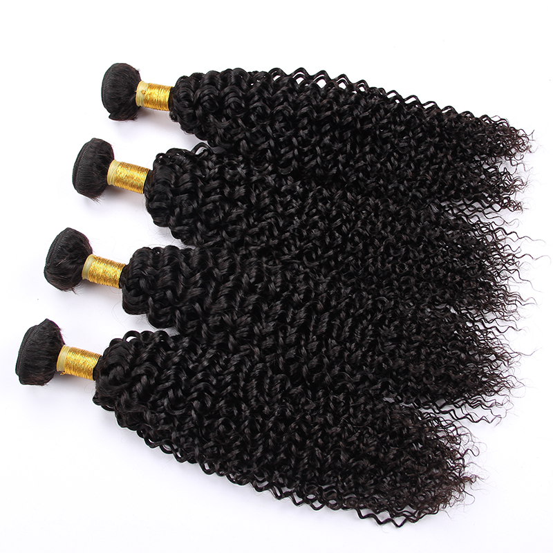 Wholesale jerry curly Double Drawn Bundles 100% Unprocessed human hair for braiding Human Virgin Brazilian Hair