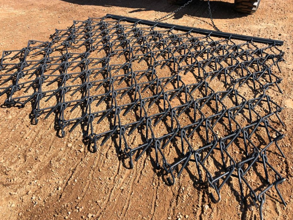 farm equipment 3 point tractor drag chain harrow for sale