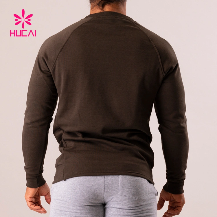 Wholesale Cotton Spandex Mens Plain Custom Sweat Shirt