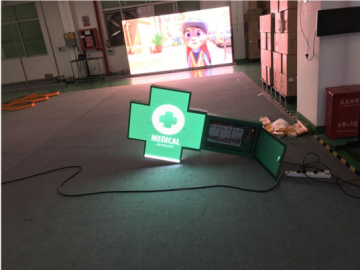 High Quality LED Corss Panel Advertising Message Board