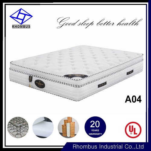 Best Quality Latex Mattress Intense Fabric Modern Bedroom Sets