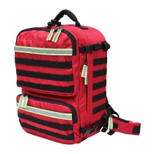 Free Sample: Large Capacity EMS Backpack for Basic Life Support First Aid Kit with Reflective Strap