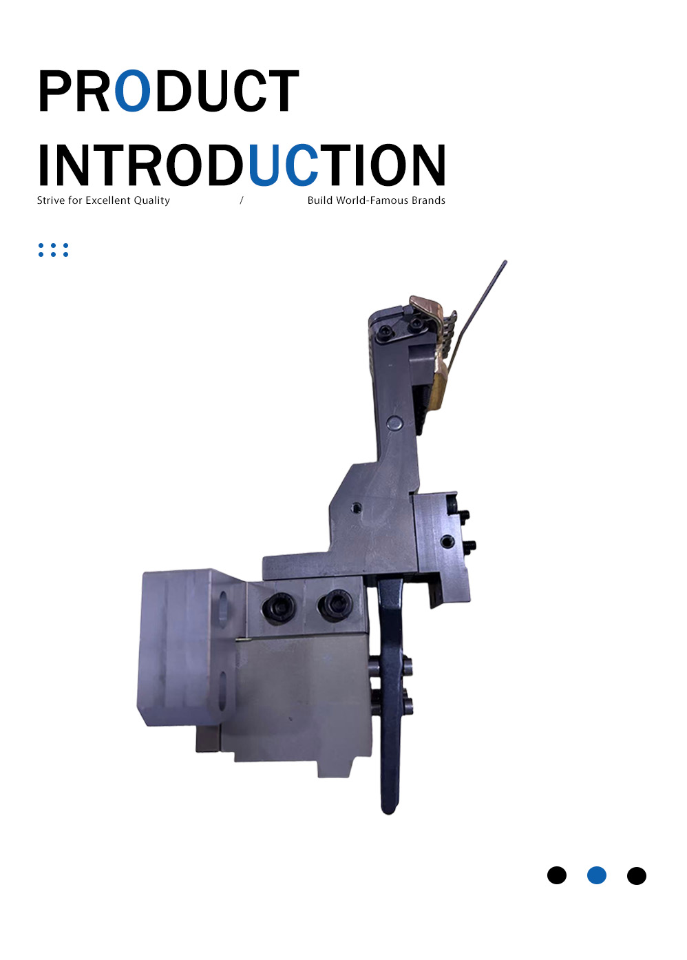 Conjunto de cortador de doble aguja 02 Double Needle Cutter Assembly 02
