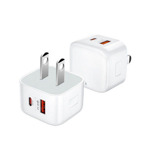 EU UK US Plug 20W Typ-C-Wandladegerät