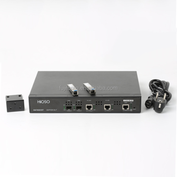 Combined Hioso Epon OLT 2 Port and Onu Xpon 2 Port OLT