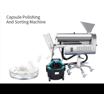 Semi automatic capsule polisher