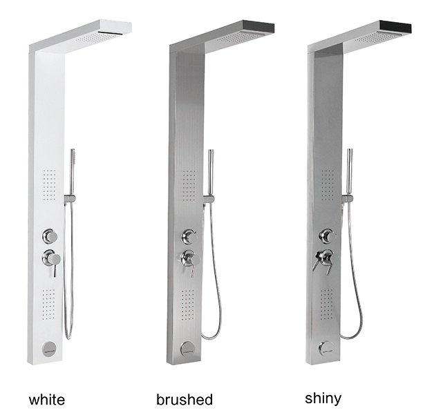 YL-5606 Four Functions Shower Column Rainfall Bathroom Accessory Stainless Steel Shower panel