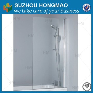 One Panel Shower Screen For Bath Tub