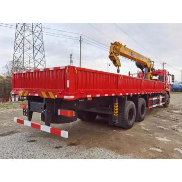Dongfeng 5-8 ton Teleskopik Boom Truck Crane