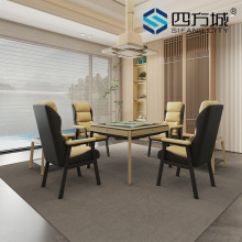 automatic mahjong table with T660 Khaki Yellow