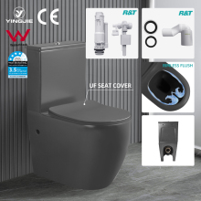 Ceramic Two Piece Toilet Water Closet for Bathroom