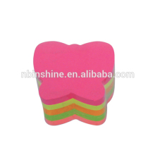 Funny sticky note pad set with die cut shape , memo cube , memo pad sticky notes