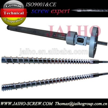 pelleting extruder screw/granulate extruder single barrel/pelleting extruder screw barrel