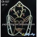 Rhinestone Christmas Pageant Crowns CR-557