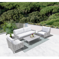 Garden rattan wicker sofa outdoor leisure sofa set