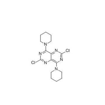 CAS 7139-02-8 | C16H20Cl2N6 2,6-Dichloro-4,8-dipiperidinopyrimidino [5,4-d] pyrimidine