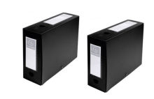 Black Ai / Pdf / Cdr Pp File Folder , A4 Briefcase Office Document Box
