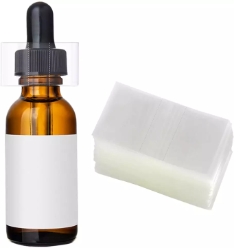 Pet bottle Clear Neck Shrink Bands Sleeve Cap