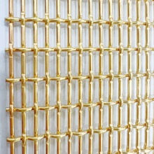 Copper Bronze Stainless Steel Radiator Grill Cover Mesh for Furniture and Room Dividers