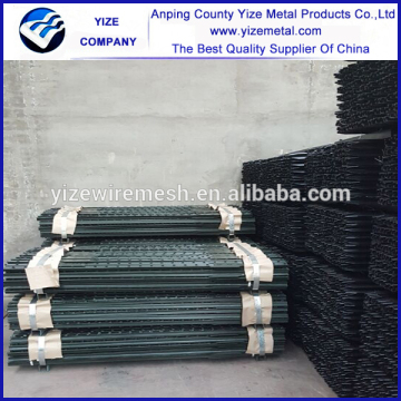 Steel Fence T post America type with plate Studded T post supplier