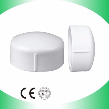 pvc pipe fitting end cap threaded end cap