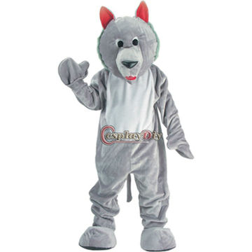 Custon made Hungry Wolf adult mascot costume