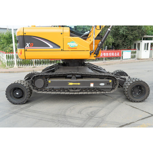 9ton crawler-wheel type X9 Yanmar engine Excavator