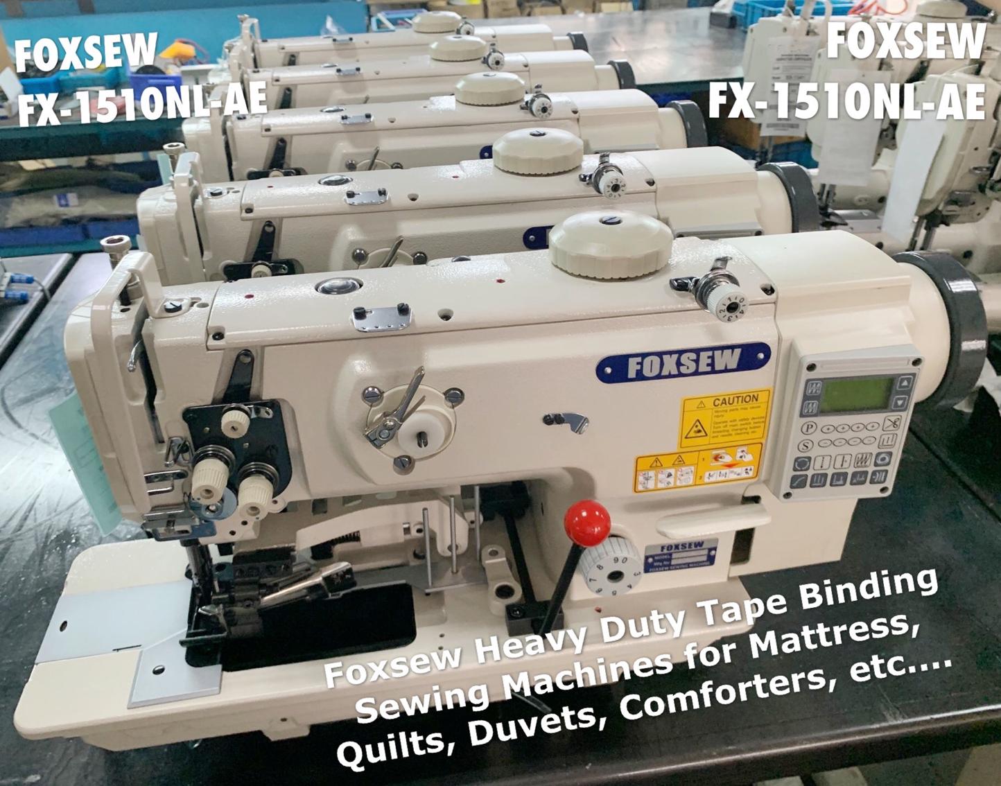 Heavy Duty Tape Binding Sewing Machines for Mattress, Quilts, Duvets, Comforters,FOXSEW FX-1510NL-AE -2