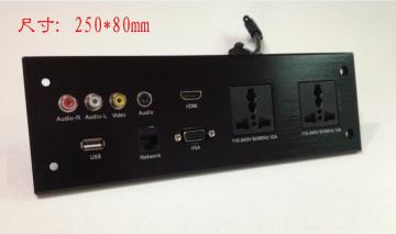 outlet panel ,socket panel, socket head ; outlet panel,