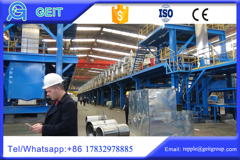 hot dip galvanizing line