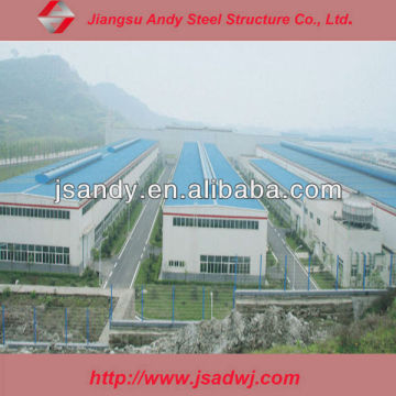 We design production installation of Steel structure workshop