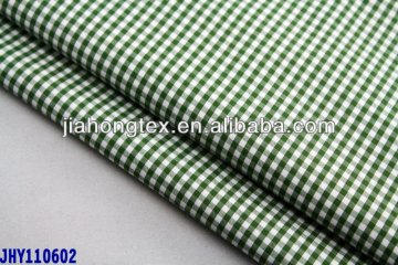 100%cotton small check double layer fabric