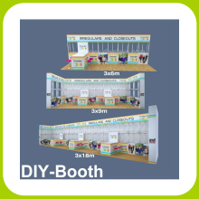 portable modular trade show booth display