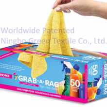 Microfiber Edgeless Household Cleaning Towels - Reusable Grab a Rag Cleaning Cloths