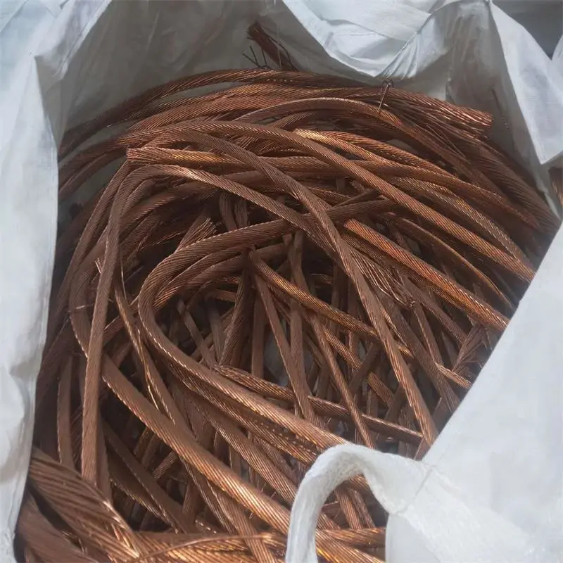 High Quality Copper Wire Scrap 99.95%-99.99%