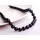 Perles rondes en obsidienne noire naturelle de 8MM, 16 &quot;