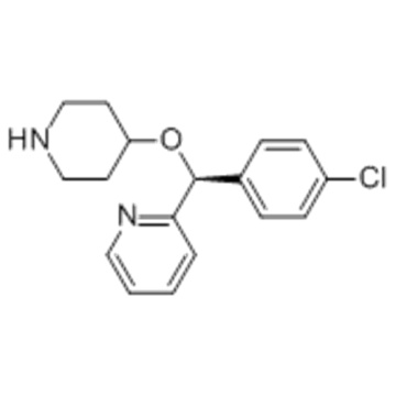 (S) -2 - [(4-clorofenil) (4-piperidiniloxi) metil] piridina CAS 201594-84-5