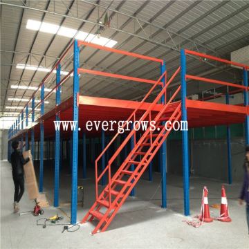 Warehouse Storage Rust Prevention Mezzanine Floor Rack