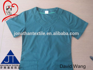 medical normal nurse tunics 65poly35cotton scrubs