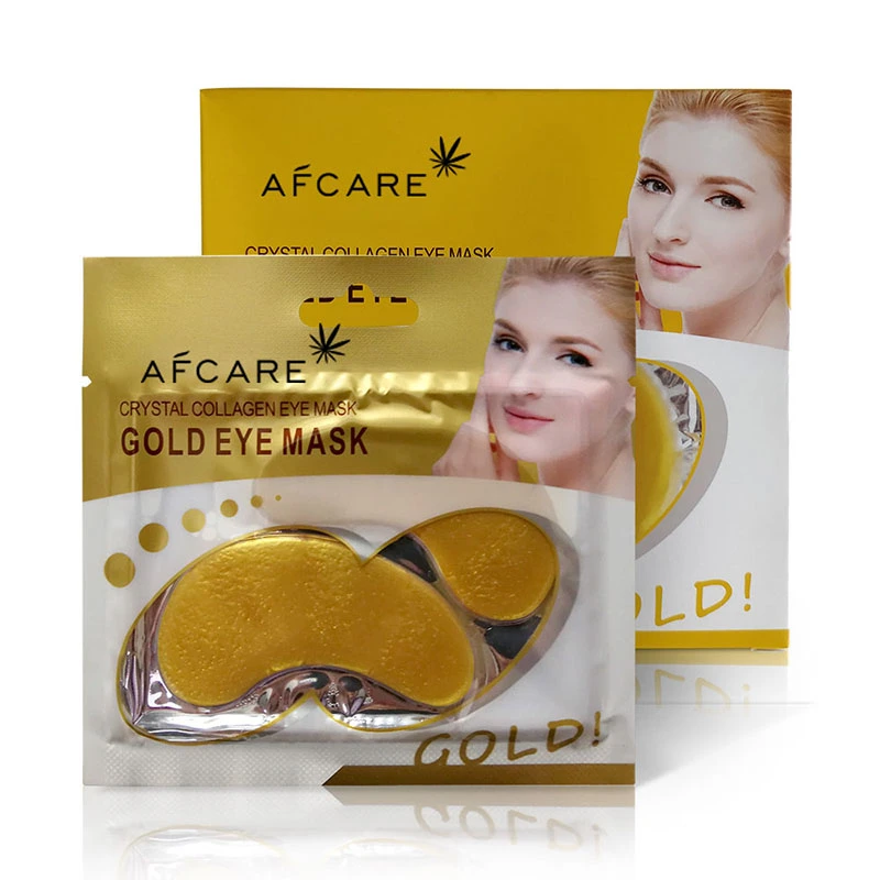 Face Mask Accessories Essential Oil 24K Gold Collagen Gel Eye Treatment Mask for Dry Eyes Anti Wrinkle Eye Mask