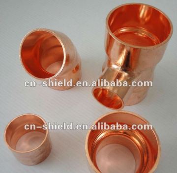 Plumbing Red Copper Fittings