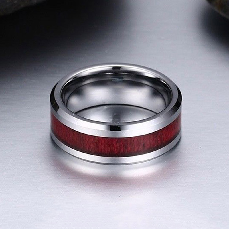 Tungsten Wood Ring