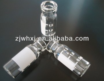 glass vials,clear vials,ND11 vials for autosampler
